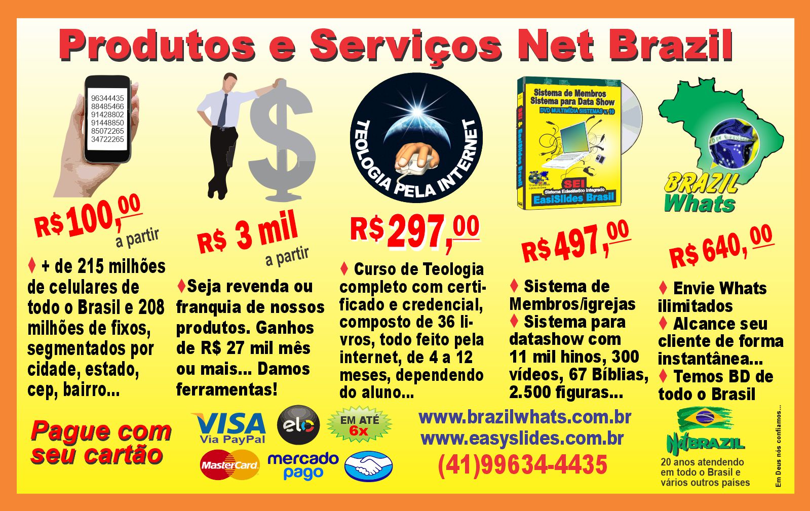 Produtos da Loja da Net Brazil